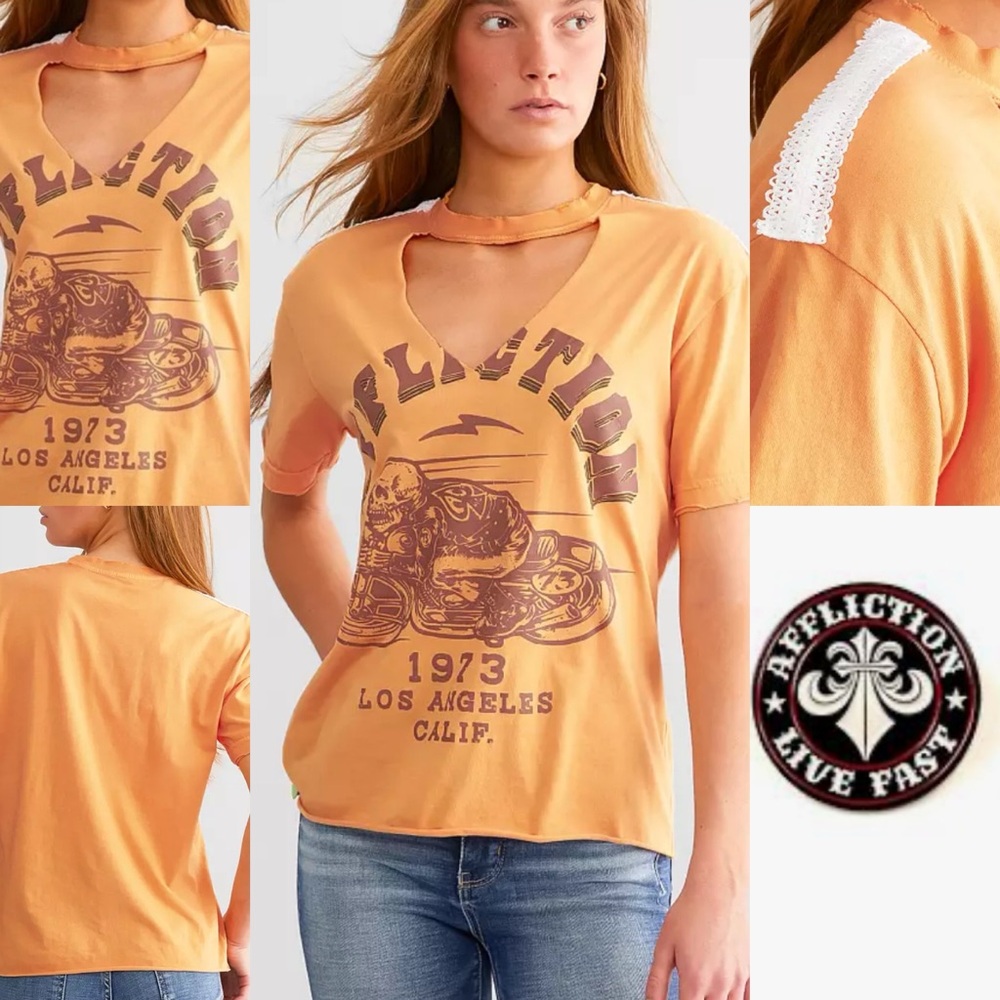 Affliction Women's top